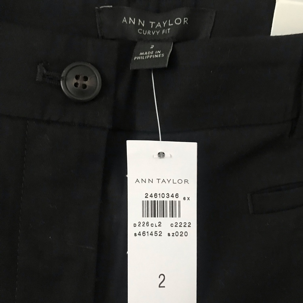 NWT Ann Taylor The Crop Pant - Curvy Fit - Picture 5 of 5